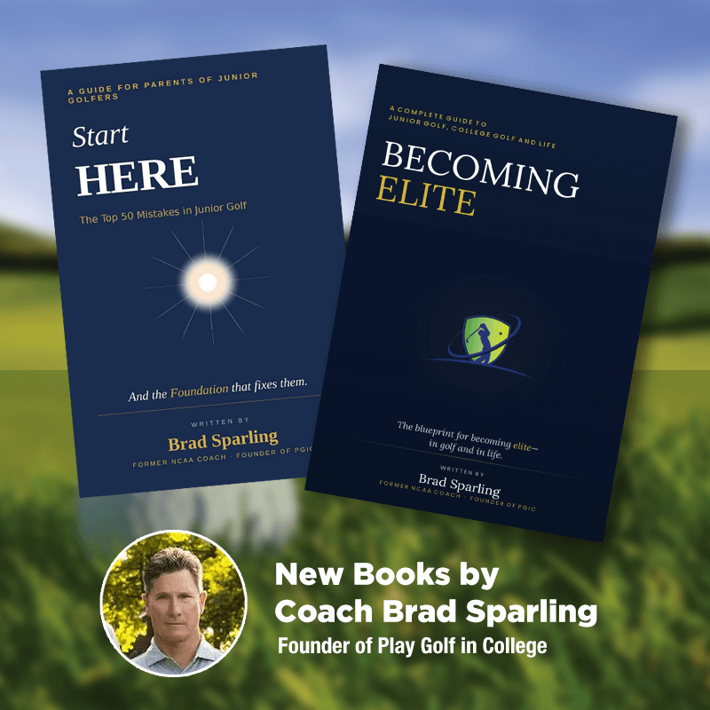 Start Here and Becoming Elite Books by Brad Sparling