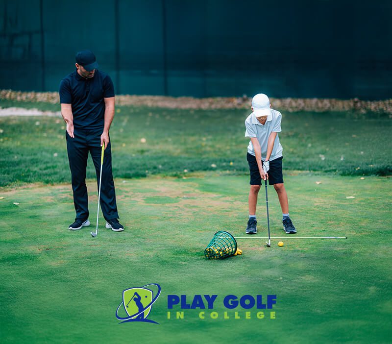 One on one golf instruction for elite junior golfers